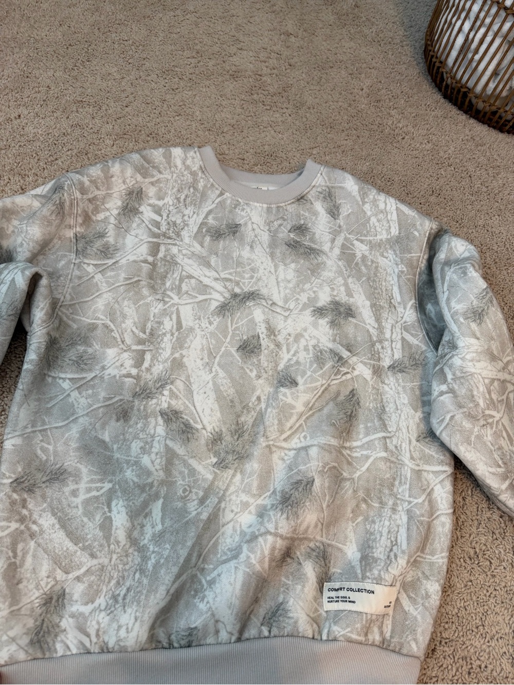 Comfrt SilverBirch Camo Sweatshirt - Picture 2 of 7